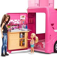 Barbie Pop-Up Camper 3-Story Play Set with Pool, Pink