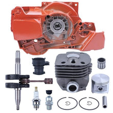 WZFBEMPJS Crankcase Crankshaft 50mm Cylinder Kit Fit for 362 365 371 372 Chainsaw Piston Rings Needle Bearing Spark Plug Parts
