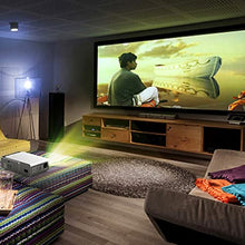 TEDILUVI Android 10 Optional 3000lumen 720p Portable Led Projector I Support 4k 1080p Home Theater Proyector Beamer