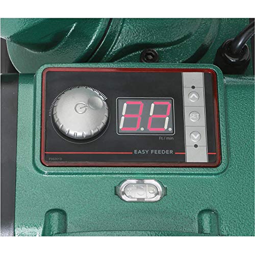 Grizzly Industrial G0826 2/3 HP 3 Roller Variable-Speed Power Feeder Green