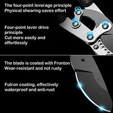 EliteBloom Pruning Shears, Garden Loppers Long Handle Telescopic Anvil Loppers, Landscaping Rough Dead Tree Pruning Tool, Extendable 69-103Cm Garden Pruner,1×Clippers