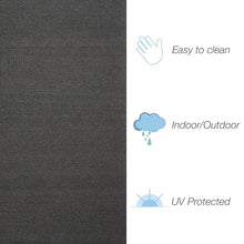 Liora Manne AVALON Indoor/Outdoor Area Rug Durable Power Loomed Polypropylene 8'3" x 11'6" Texture Charcoal