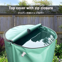 GPDJHRTI Rainwater Barrels, Stable and Structure, Large Water Storage Capacity(Black,1000L)