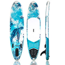 AQUBONA Inflatable Stand Up Paddle Board Ocean Blue