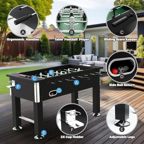 Godora 55" Foosball Table Black