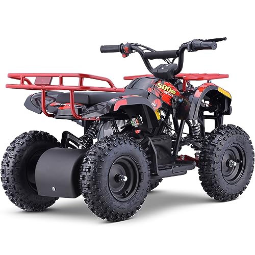 MotoTec 36v 500w Sonora Kids ATV Large Red