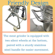 BEILOCKERY 110V 32L Meat and Vegetable Blender Silver