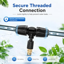 WLCGYD 26 125 190 Ft Water Misting System for Greenhouse with Brass Nozzle
