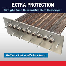 Raypak 360k BTU Pool & Spa Heater, Natural Gas, Polymer Header, Cupronickel Tubing, Digital Control, 0-1999 ft. Elevation
