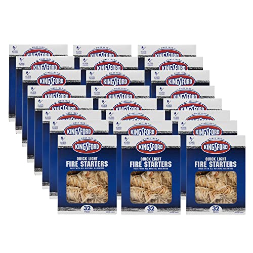 Kingsford Quick Light Fire Starter Rolls, 32 Count, 24-Pack