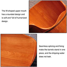 Bucket for Foot Bath,Sauna Accessories Sauna Bucket Water Bucket,Handmade Wooden Footbath Tubs,Foot Relaxing Barrel Present Vision Hopeful Selfless Dedication Friendship and Virtue