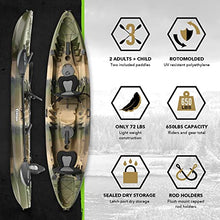 Elkton Outdoors Tandem Kayak Camo