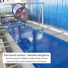 Blue Polycarbonate Roofing Sheet,FRP Lighting Board,DIY Greenhouses Frame Polycarbonate Sheet,For Roof Farming,Gardening, Courtyards,Canopy,Carport Balcony,Conservat(Size:150 cmx1300 cm(4.92x42.6 ft))