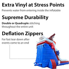 TentandTable 18FT Commercial Inflatable Water Slide & Blower, Bald Eagle