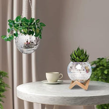 Round Ball Hanging Basket Flowerpot Balcony Garden Desktop Indoor Decor