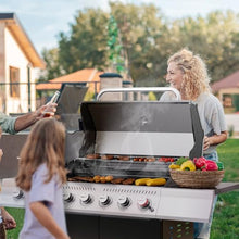 Grills House GA6402H Deluxe 6-Burner Cabinet Style Gas Grill