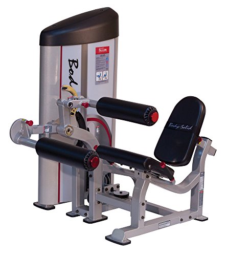 Body-Solid Pro Clubline Series II Leg Curl Machine 235 Lb. Weight Stack Gray