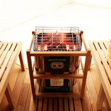 TaTalife Outdoor Barrel Steam Sauna, Backyard Wooden Sauna Room