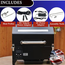 Freedom Portable Pellet Grill & Smoker, 242 Sq In, Dual Probes