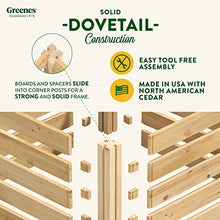 Greenes Fence Premium Cedar Wood Composter, 24" W x 48" L x 31" H (3/4" Thick) / 154.6 Gallons - Made in USA with North American Cedar