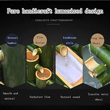 Water Features for The Garden Bird Bath Water Feature Pump Bamboo Fountain is Suitable for Decorating Fish Tanks,Stone Troughs,5(45Cm/17.7In)