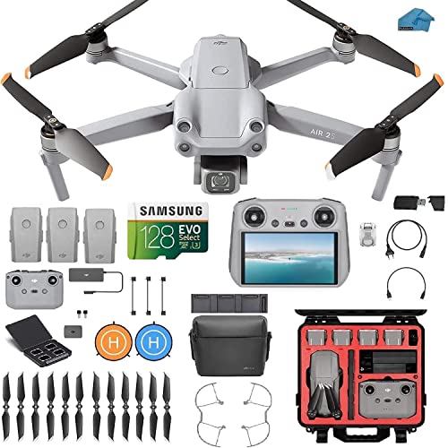 DJI Air 2S Fly More Combo Drone Quadcopter 5.4K Camera Silver