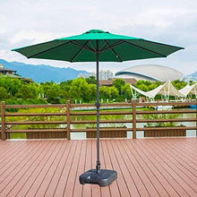 YYBOES Outdoor Garden Parasols Parasols 9' Patio/Garden Umbrella With Crank, Perfect For Outdoor Yard, Beach Commercial Event Market, Camping, Swimming Pool Side good