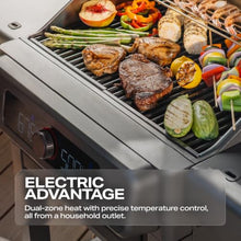 Current® Model G2A Dual Zone Smart Electric Grill, Slate