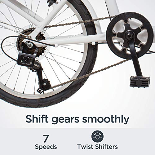 Schwinn Loop Adult Folding Bike White