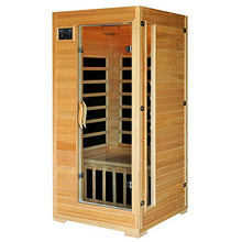 Blue Wave HeatWave BSA2402 1-2 Person Hemlock Carbon Infrared Sauna Hemlock