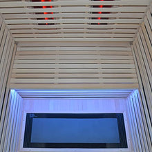 Kang Share Wooden Infrared Sauna Room Canadian Hemlock Low EMF 2-3 Person 1832W