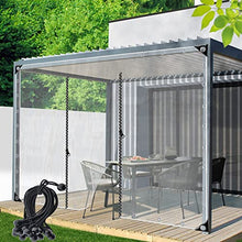 Transparent Outdoor Tent with Zipper Door, Waterproof, Durable PVC Panel for Pergola, Patio, Gazebo, Easy Setup, Weather-Resistant Canopy Cover.