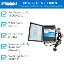 Swimline Hydrotools 87615 Salt Chlorine Generator (15K Gal)