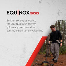 MINELAB Equinox 900 Bundle, Includes Metal Detector, EQX 15 Coil, PRO-FIND 40 Pinpointer, and Backpack