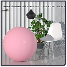 mirror finish garden ball,gazing balls, Pink Hollow Ball,Stainless Steel Decorative Ball,Hollow Round Ball,Christmas Decoration Ball for Shopping Mall Window Store (Color : Pink) ( Color : Pink , Siz