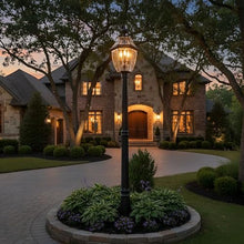 Quoizel Newbury 23" Outdoor Post Lantern, Medici Bronze