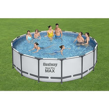 Bestway Steel Pro MAX 16ft Round Above Ground Pool Set Silver