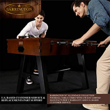 Barrington Billiards 56" Allendale Collection Foosball Table Dark Wood Brown/Black