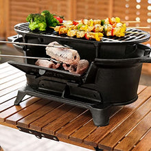 Cast Iron Grill, Carbon Grill, Household Stove, Tea Boiling Grill, Outdoor Grill, Square Grill