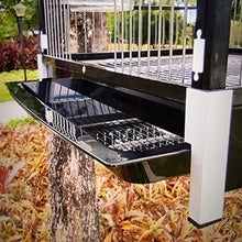 LIOONS Elegant Birdcage Simple Retro Birdcages High Capacity Birdhouse Large Stainless Steel Bird Cage Metal Bird House Carrier for Garden Outdoor Exquisite Beautiful