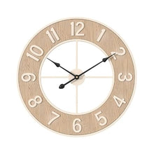 CUTPOIY Wall Clock,Outdoor Garden Wall Clock Vintage Large Creative Garden Wall Clock Silent Outdoor Clock Iron Round Clock for Home Living Room Restaurant - Vintage Clock