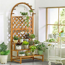 RWGOVLU Plant Stand Wood Flower Stand Multi-storey Floor Balcony Rack Indoor Living Room Decoration Plant Stand Flower Pot Shelf Flower Stand