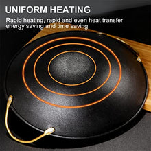 FJIESGKQ Cooking Multifunctional Japanese Dry Ear Hotpot Bar Wok Non Stick Spill-proof Seafood Pot Maifan Stone Kitchen