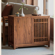 Couch End Table Chinese Style Wooden Sofa Side Table Tea Cabinet Side Cabinet Side Cabinet Home Small Tea Table Corner Tables for Living Room