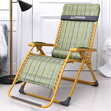Recliner Folding Widening Reclining Chair Deck Chairs Sun Loungers Garden Beach Zero Gravity with Lumbar Pillow with Cup Holder (Color : #2)