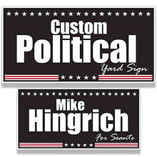 VictoryStore Custom Political Yard Sign 18x24 2-Sided Print with 2 Stakes - Political_7