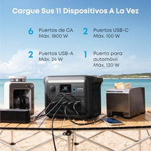 Anker SOLIX C1000 Portable Power Station (Black), 1,056Wh, 1,800W, Camping