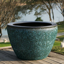 NYTFHMS Flower Pots Potted Pot Ceramic Flower Pot Courtyard Balcony Large Flower Pot Extra-Large Tree Flower Pot with Drainage Hole Flower Pot Outdoor Flower Pots,B-X-Large