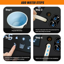 Multi-Colour RGB 3D Water Vapour Fireplace with Adjustable Brightness, Atomized Flame Effect, Automatic Water Refill, Remote and Touch Screen Control, Easy Install Design