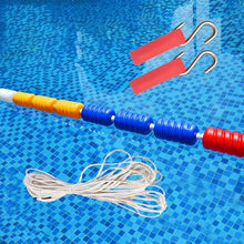 Pool Rope Floats to Divide Pool, 10 18 16 20 56 60 Feet 82 FT Floating Swimming Lane Line Buoy with Nylon Cords & 2 Hooks for Dividing Deep Shallow Water, Children Adults Safety Watershed ( Color : Wi